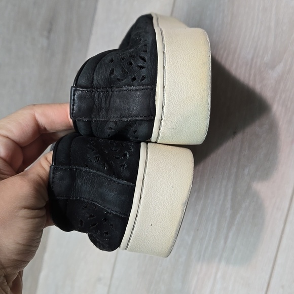 Vionic Women Leather Platform Loafer Slip on shoes sz 9 - Picture 8 of 16